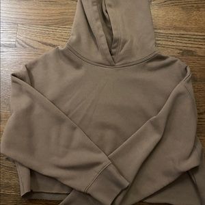 Zara cropped hoodie